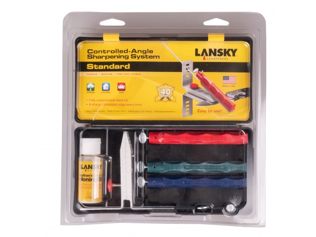 Lansky Standard 3-Stone Controlled-Angle Sharpening System