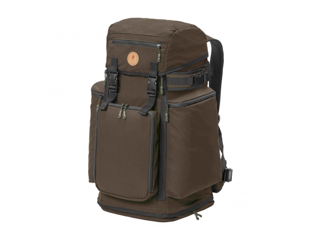 Pinewood Jagdrucksack Strata Camou – Mit Gewehrfutteral, Ca. 22 Liter | Gepolsterter Netzrücken
