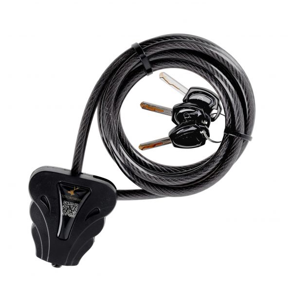 8mm adjustable cable with lock