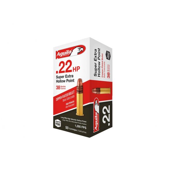 Aguila .22 LR Super Extra HV 2.59g/40gr ammunition