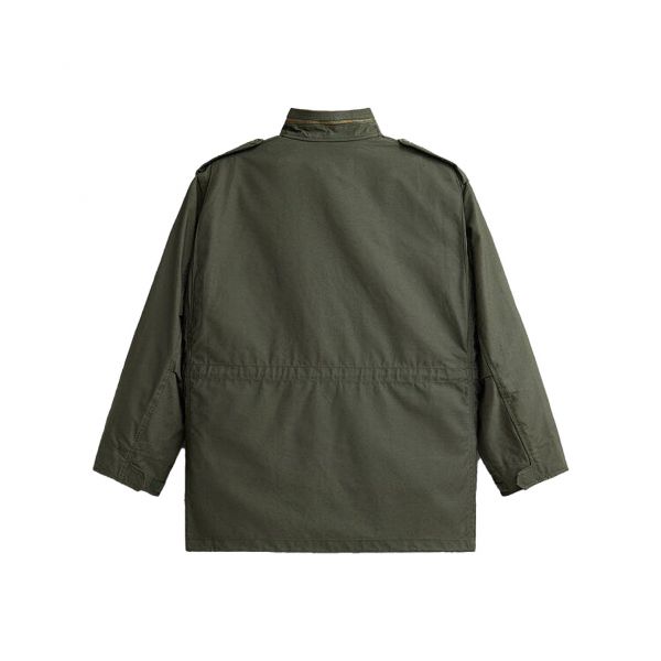 Alpha men's jacket M-65 olive green
