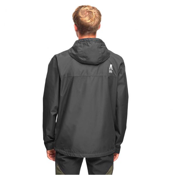 Alpinus men's 2-layer jacket Paterno black