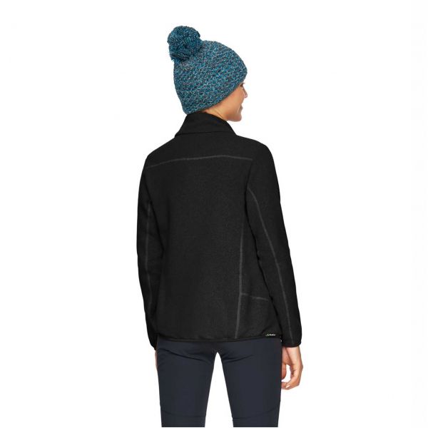 Alpinus women's Elvenes fleece sweatshirt black