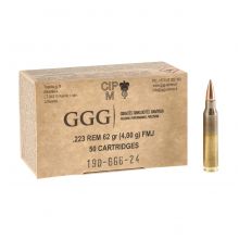 Amunicja GGG kal .223 Rem 62 gr/4 g FMJ