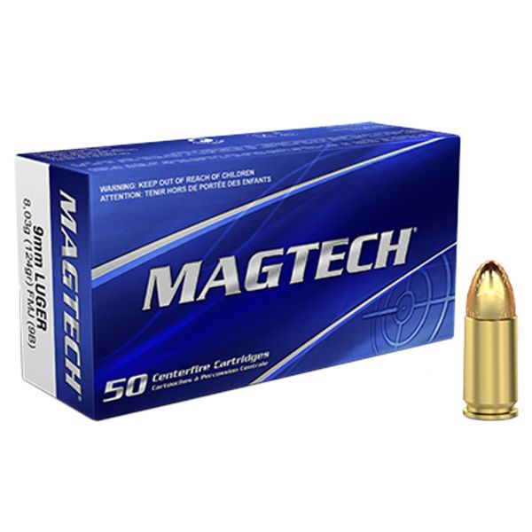 Amunicja Magtech kal. 9mm Luger, FMJ, 8g