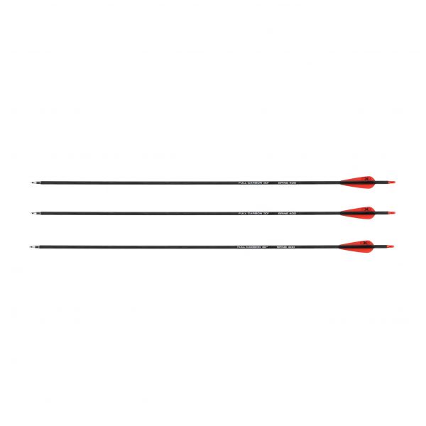 Arrow NXG fiber carbon 30" arrowhead os targets, 400 sp,3x