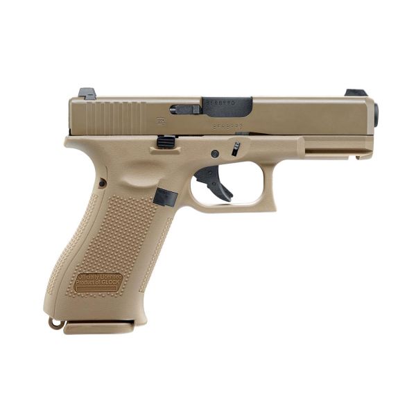 ASG Glock 19X 6 mm coyote gas replica pistol