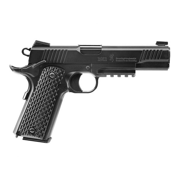 ASG replica Browning 1911 HME 6mm compressed pistol.