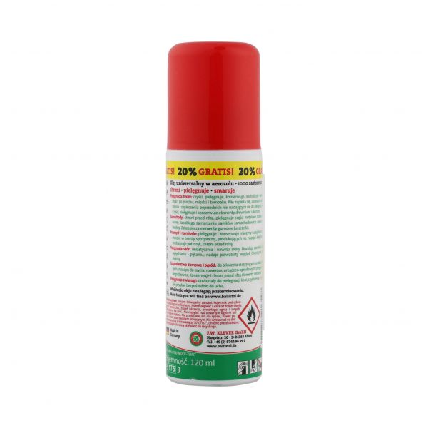 Ballistol gun oil spray 120 ml