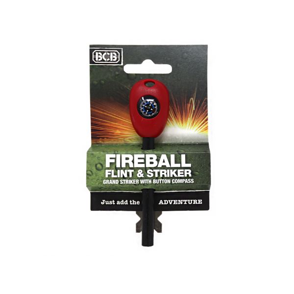 BCB Fireball Grand fire starter with compass.