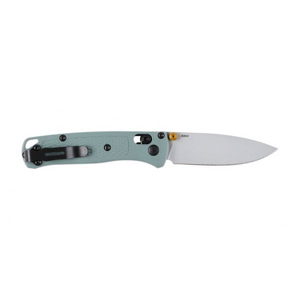 Benchmade 533SL-07 Mini Bugout knife sage composition.