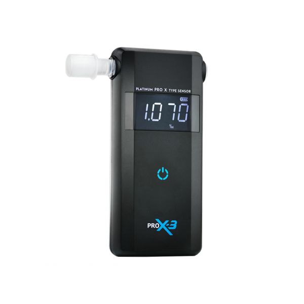Breathalyzer sobriety tester PRO X-3