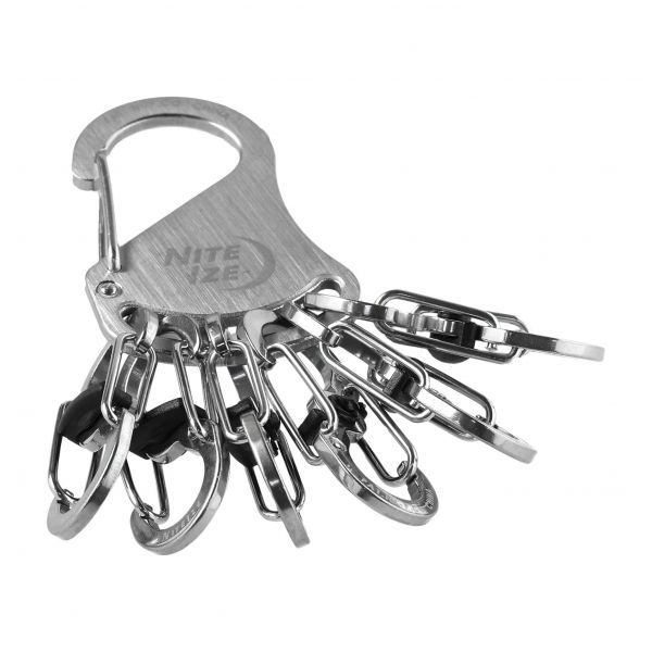 Brelok do kluczy Nite Ize S-Biner KeyRack Locker stalowy