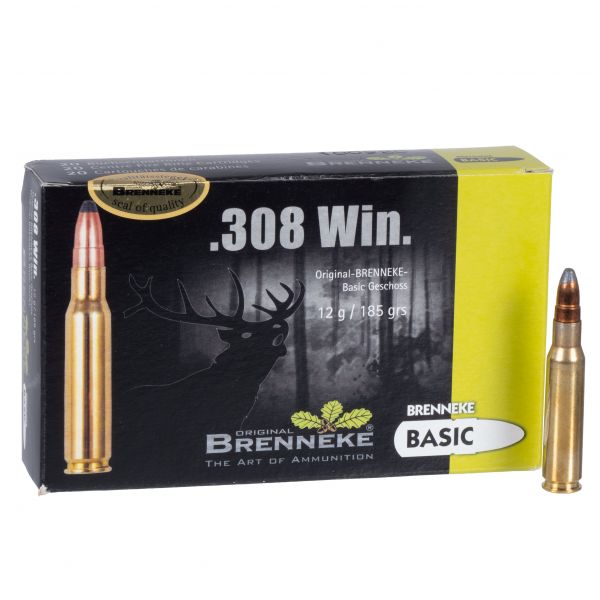 Brenneke ammunition cal. 308 Win Basic 12g