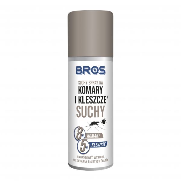 Bros dry spray for mosquitoes and ticks 90 ml