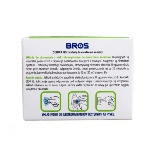 Bros electro cartridges 20 pcs green power