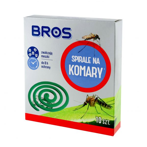 Bros spiral for mosquitoes 10 pcs.