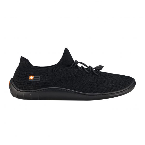 Brubeck barefoot merino men's shoes black