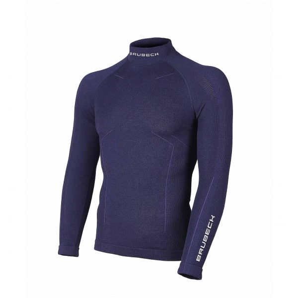 Brubeck EXTREME WOOL sweatshirt navy blue