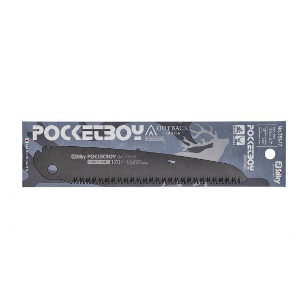 Brzeszczot do piły Silky Pocketboy Outback Edition 170-10
