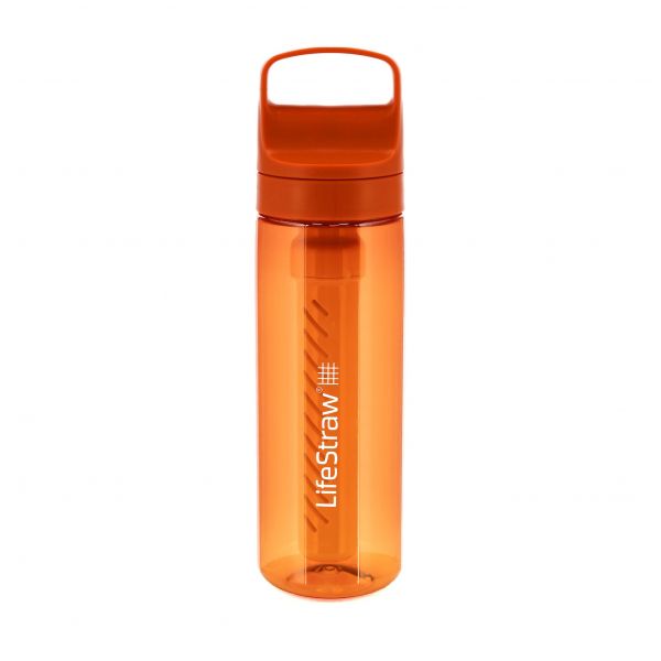 Butelka z filtrem do wody LifeStraw Go 2.0 Kyoto Orange 650 ml