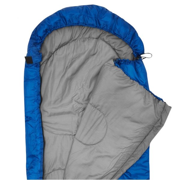 Campus PIONEER 200 blue sleeping bag for left-handers