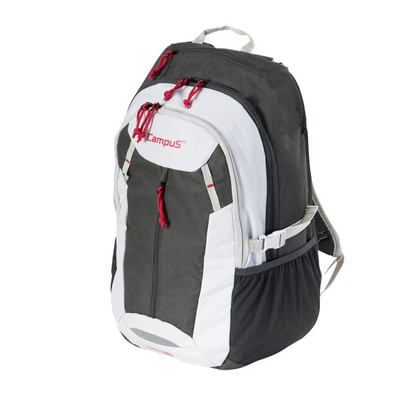 Campus SIRIUS 30L grey/red city backpack