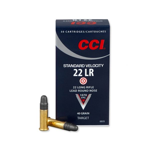 CCI .22LR SV ammunition