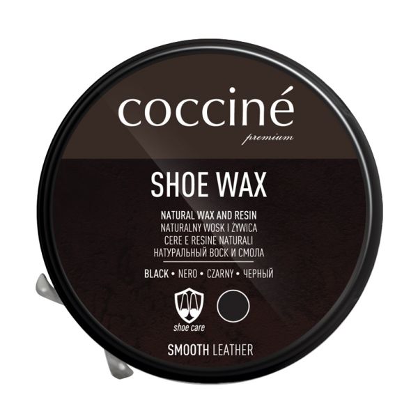 Classic Coccine Shoe Wax black shoe polish.