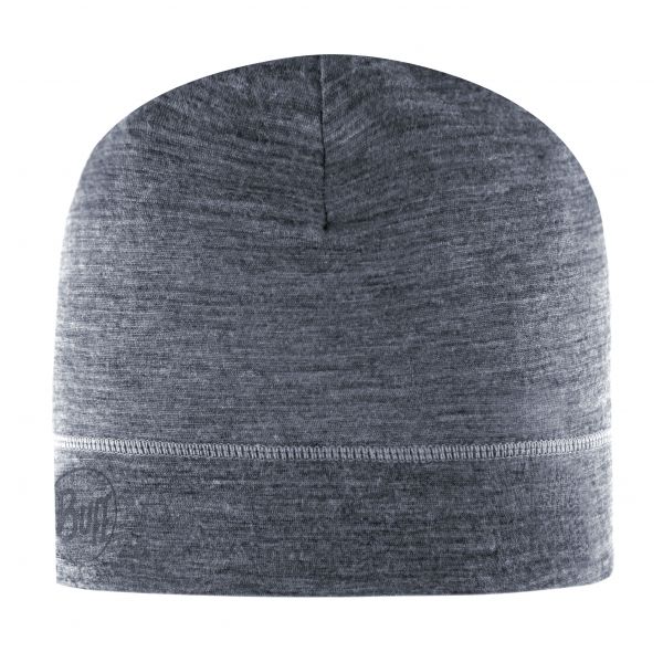 Czapka unisex BUFF Merino Hat Solid szara