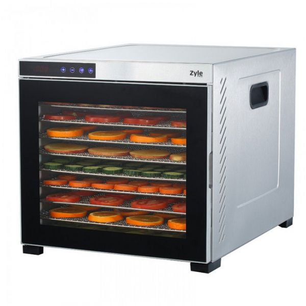 Dehydrator Zyle Professional Maxi / 10 tac / 40 x 40 cm - Suszarka do owoców i warzyw