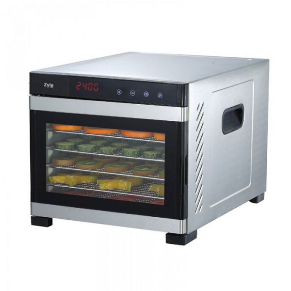 Dehydrator Zyle Professional Medium / 6 tac / 30,5 x 33 cm - Suszarka do owoców i warzyw