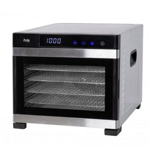 Dehydrator Zyle Professional Medium / 6 tac / 30,5 x 33 cm - Suszarka do owoców i warzyw