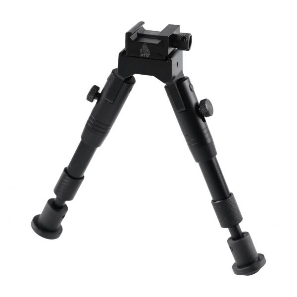 Dwójnóg UTG Shooter's SWAT Bipod Rubber Feet 6,2" - 6,7" Picatinny, czarny