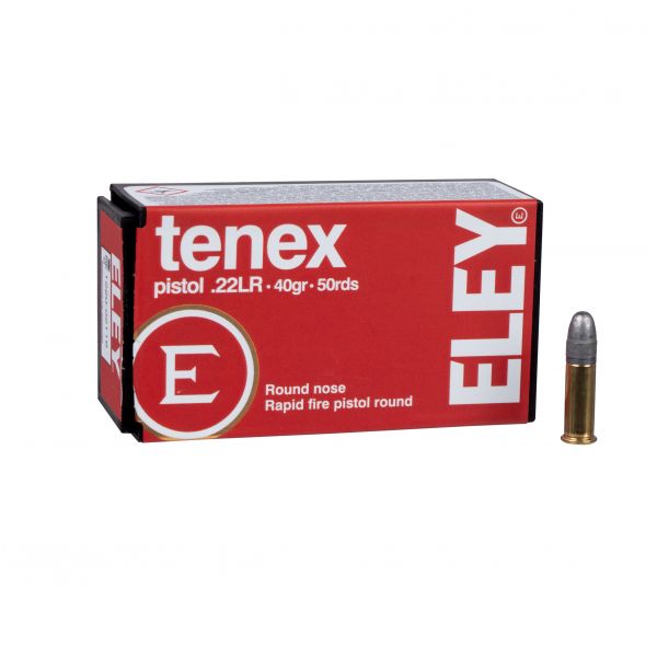 ELEY Tenex Pistol cal. 22LR ammunition