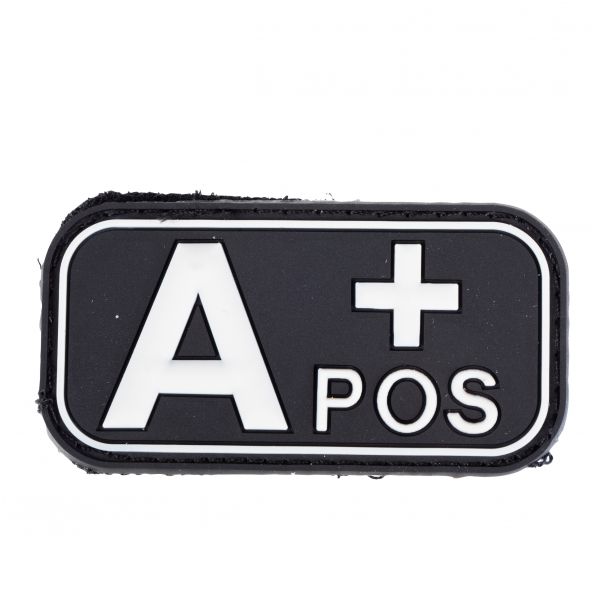 Emblem 3D PVC sticker blood group A+