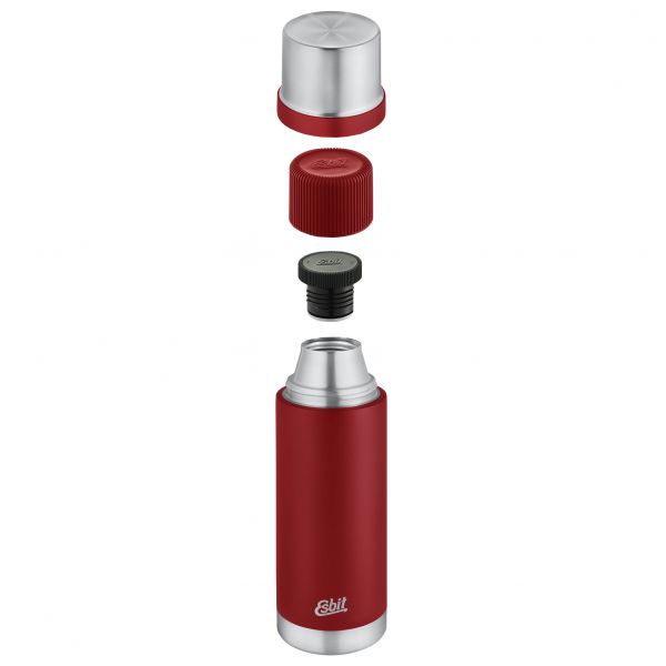 Esbit Sculptor Vacuum Flask 1 l burgundy thermos