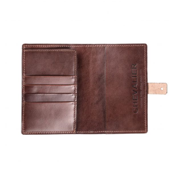 Etui na paszport Chevalier Leather Brown
