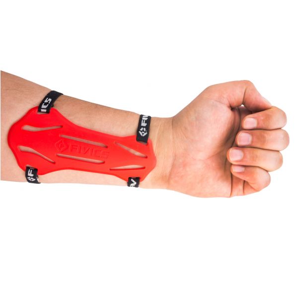 Fivics forearm protector red