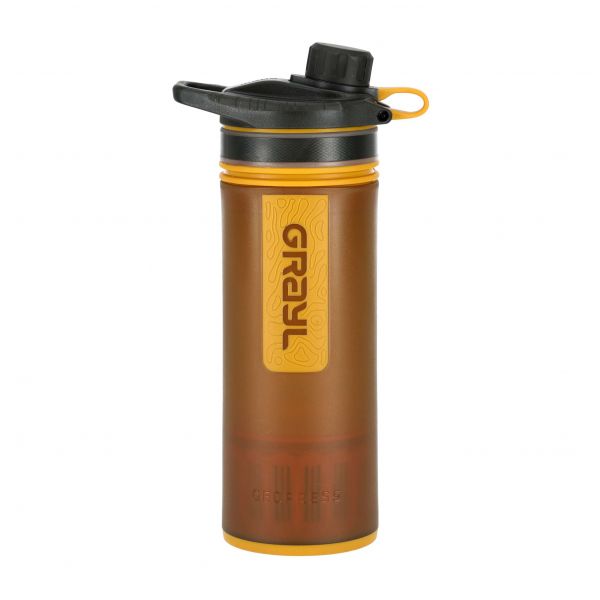 Grayl GeoPress amber filter bottle