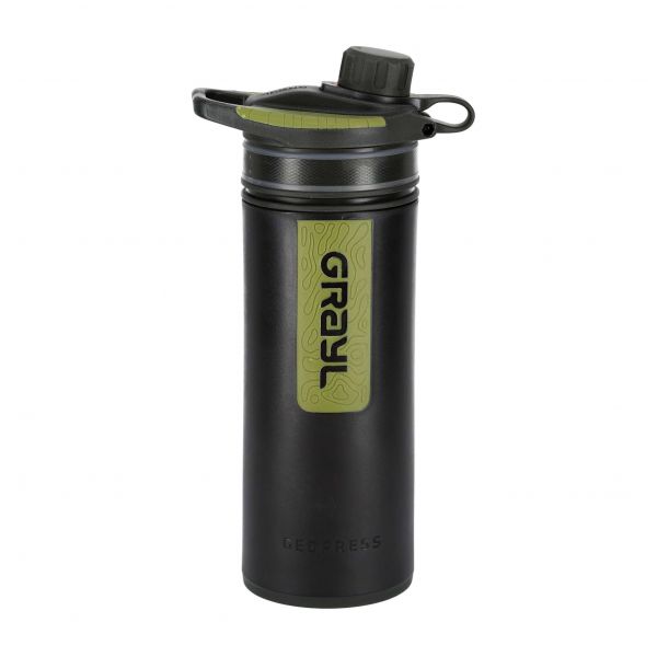 Grayl GeoPress Black Camo Filter Bottle