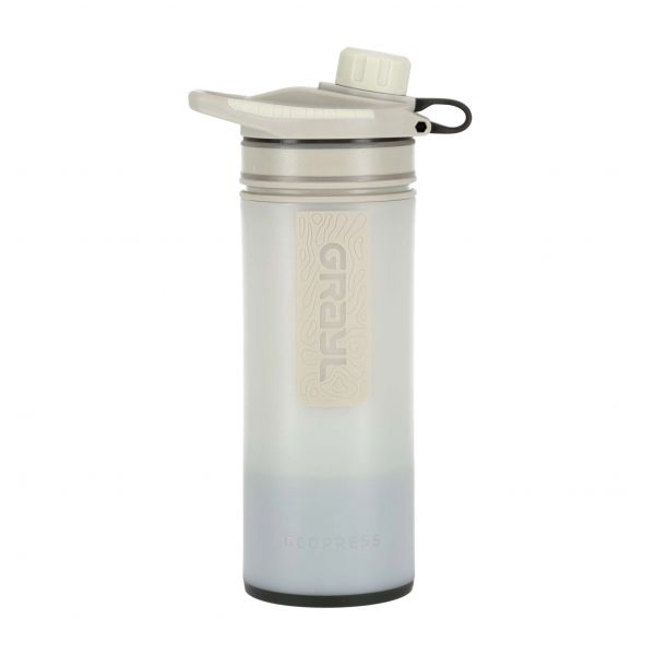 Grayl GeoPress Peak White Filter Bottle