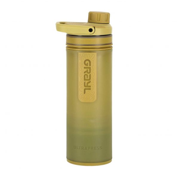 Grayl UltraPress sand filter bottle