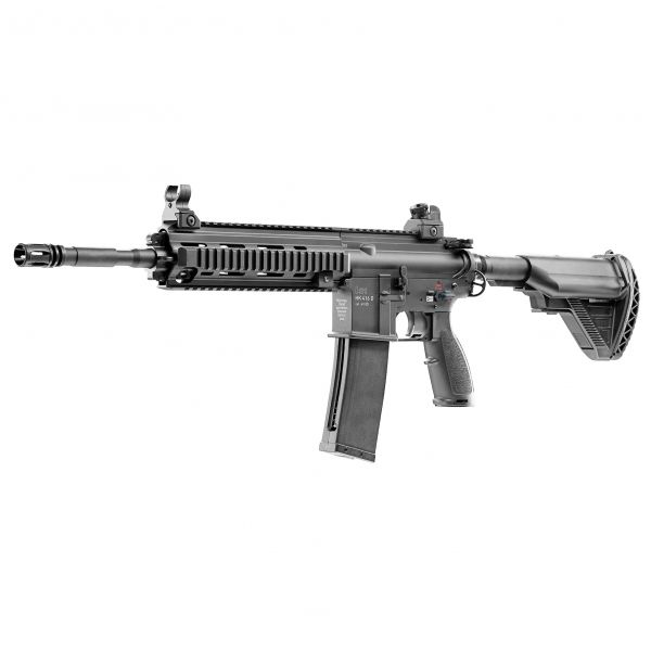 H&amp;K T4E HK416 .43 rubber bullet carbine black