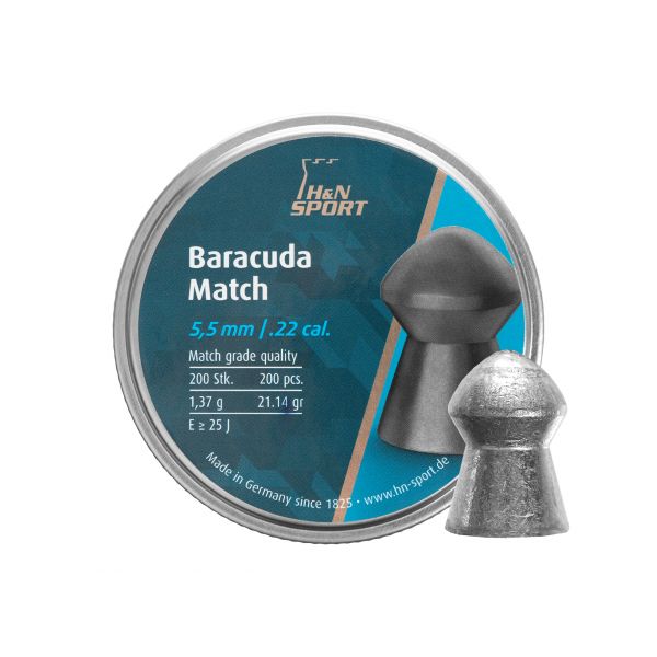 H&amp;N Baracuda Match 5.51/200 diabolo shot.