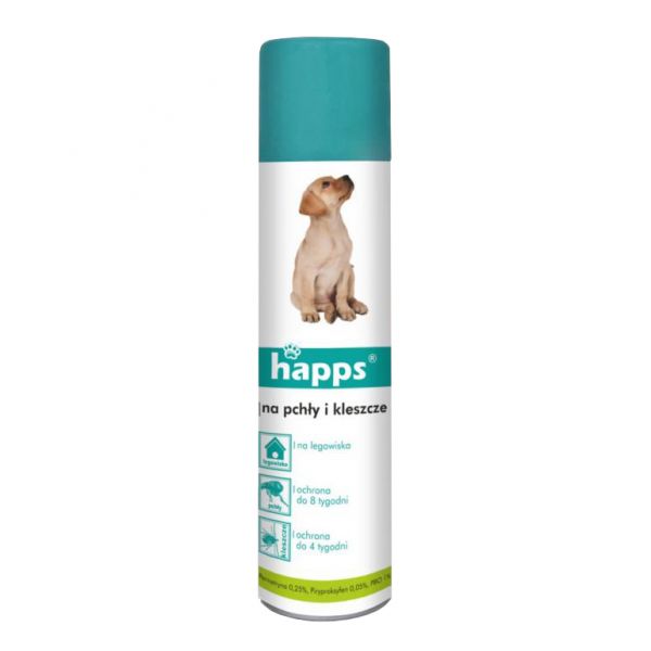 Happs flea and tick spray 250 ml