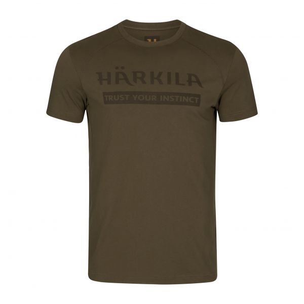 Harkila Logo Willow green T-shirt