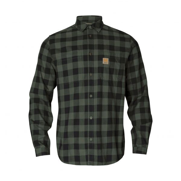 Harkila Skandinavian green check shirt