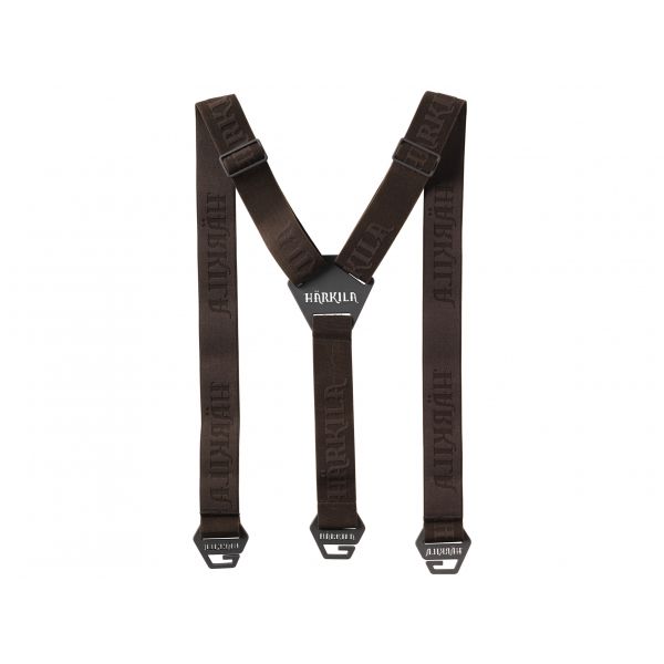 Härkila Tech green-brown suspenders