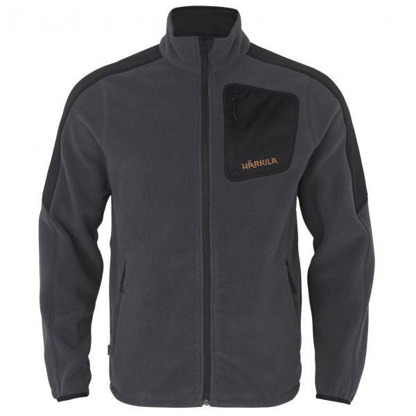 Härkila Venjan fleece jacket black and grey